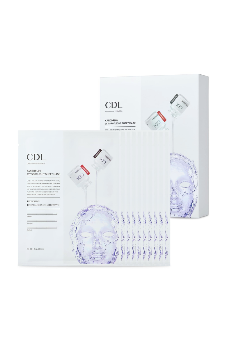 Collagen Face Mask for Dark Spots & Dull Skin, 10 Sheets, Main, color, White