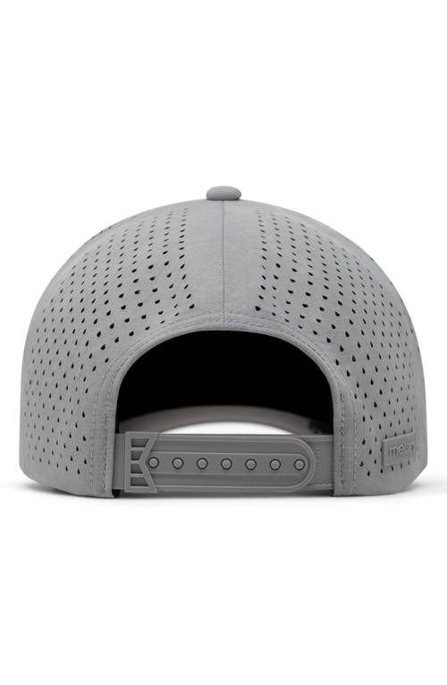 Melin Odyssey Hydrolite Performance Snapback Hat In Heather Grey