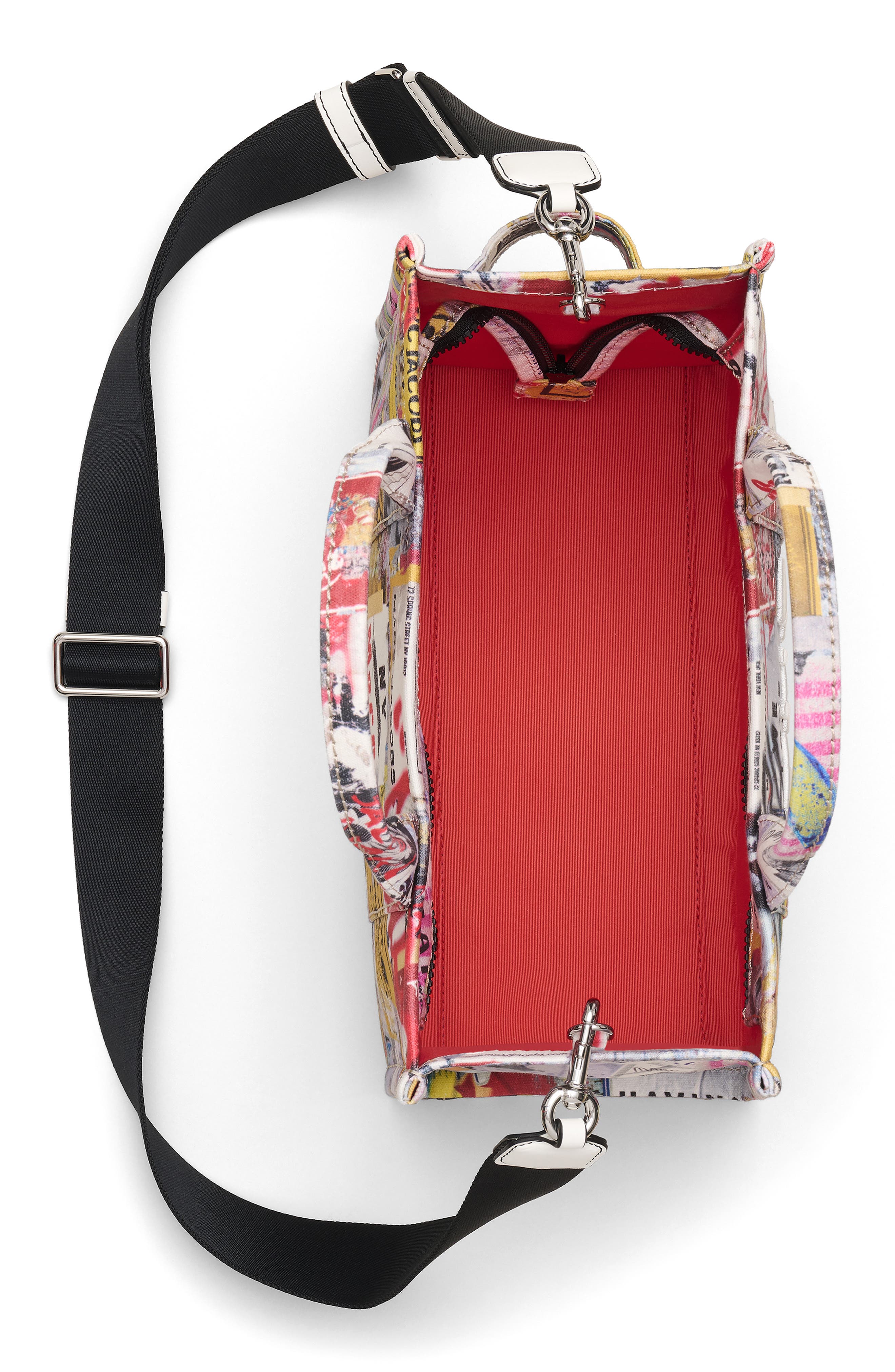 Marc Jacobs THE MEDIUM TOTE, Alternate, color, White Multi