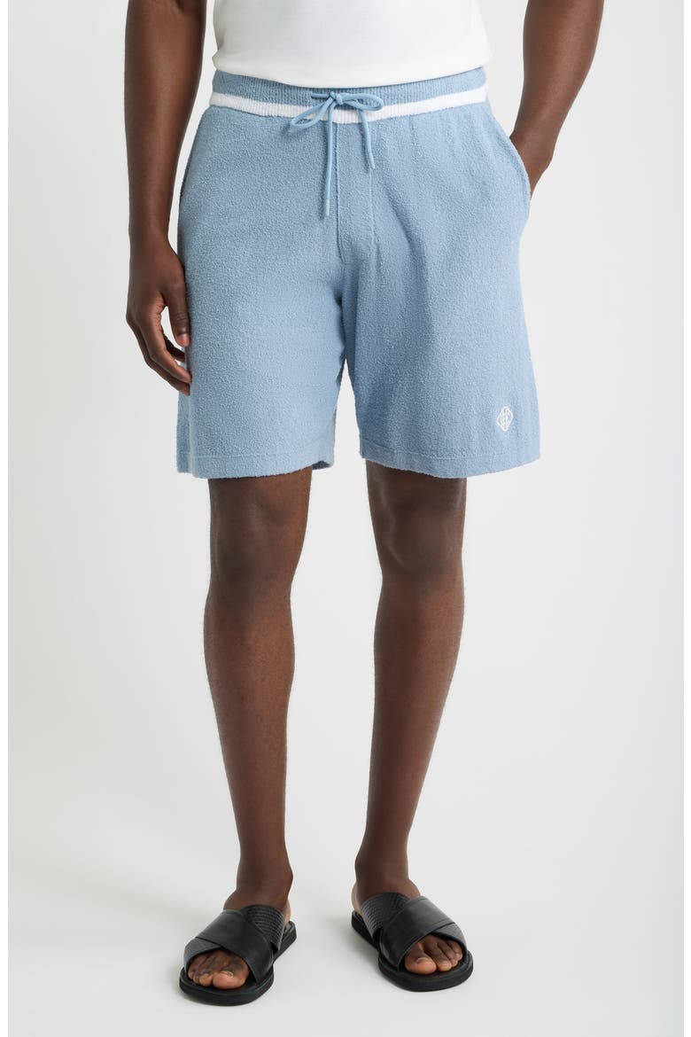 Armas Cotton Blend Shorts, Main, color, POWDER BLUE