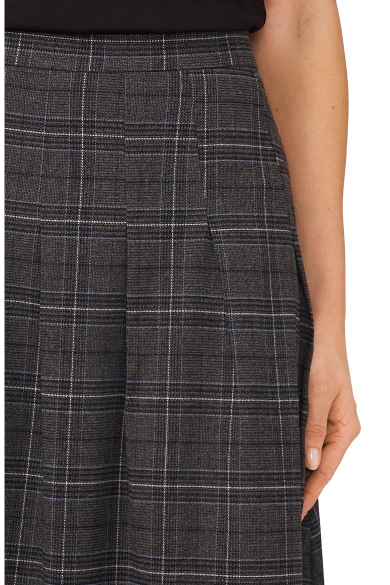 Pleated Midi Skirt, Alternate, color, AEGEAN BLUE