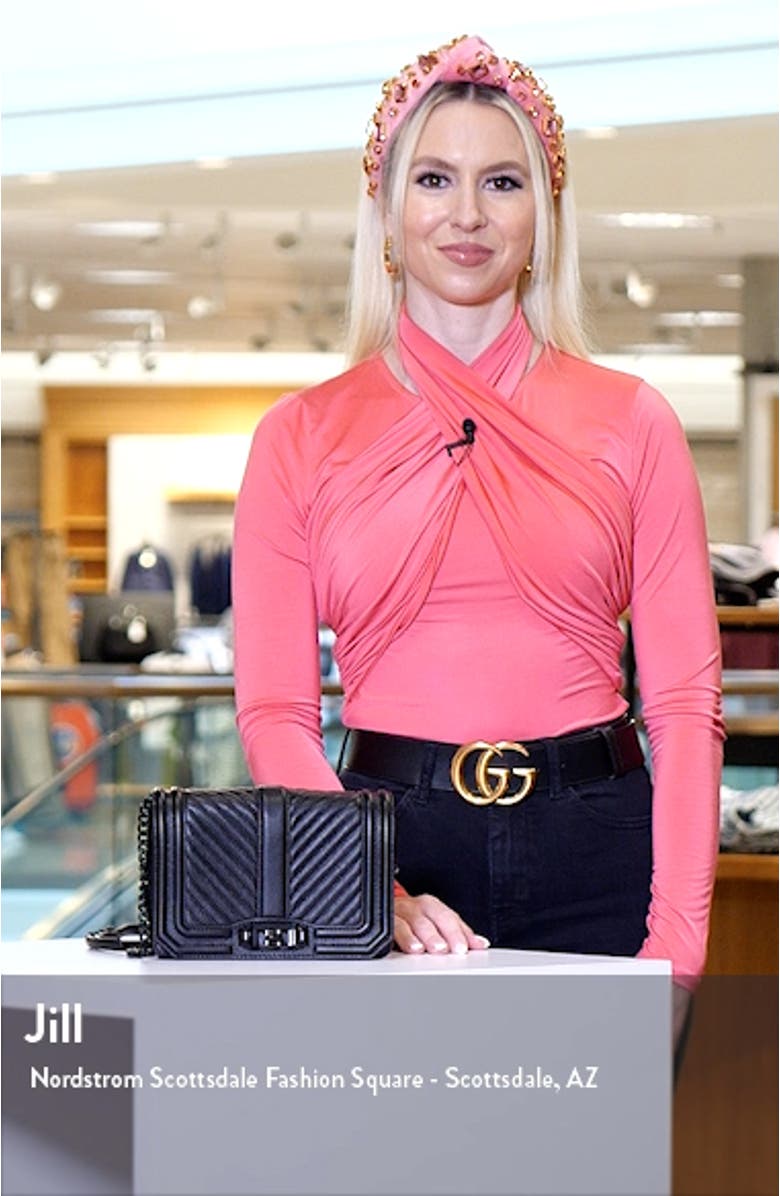 Small Love Leather Crossbody Bag, sales video thumbnail