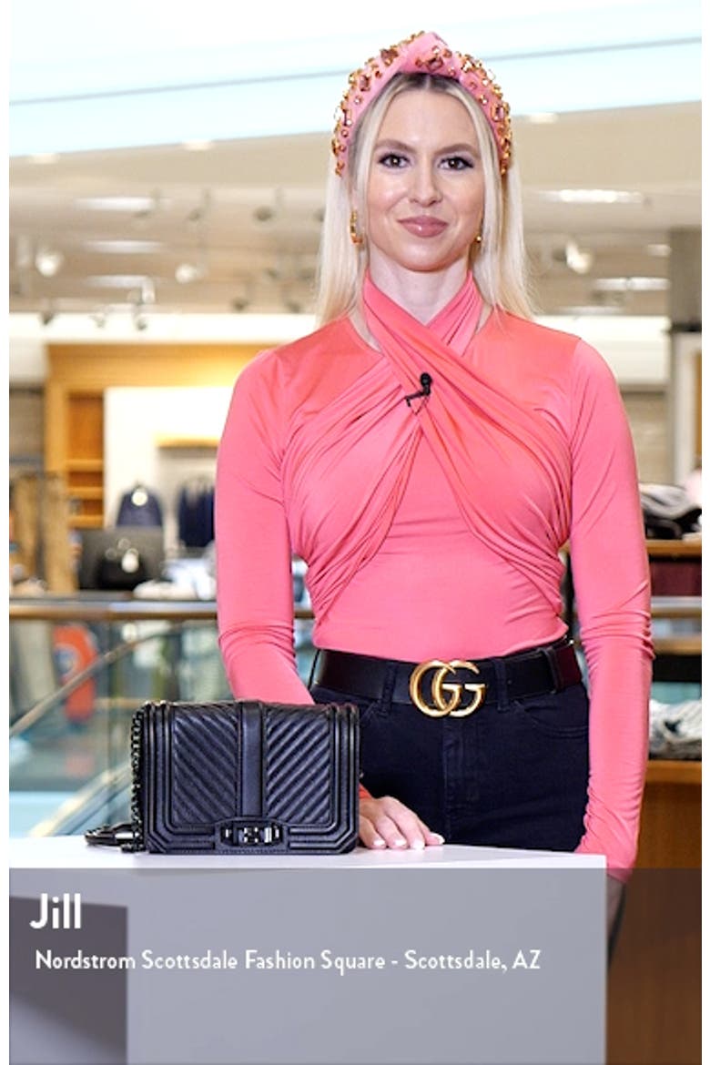 Small Love Leather Crossbody Bag video