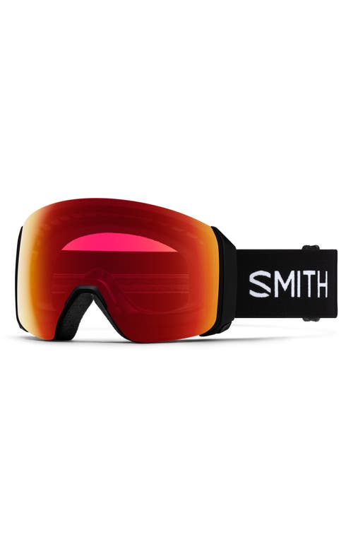 Smith 4d Mag™ Xl Low Bridge Fit Chromapop™ Snow Goggles In Brown