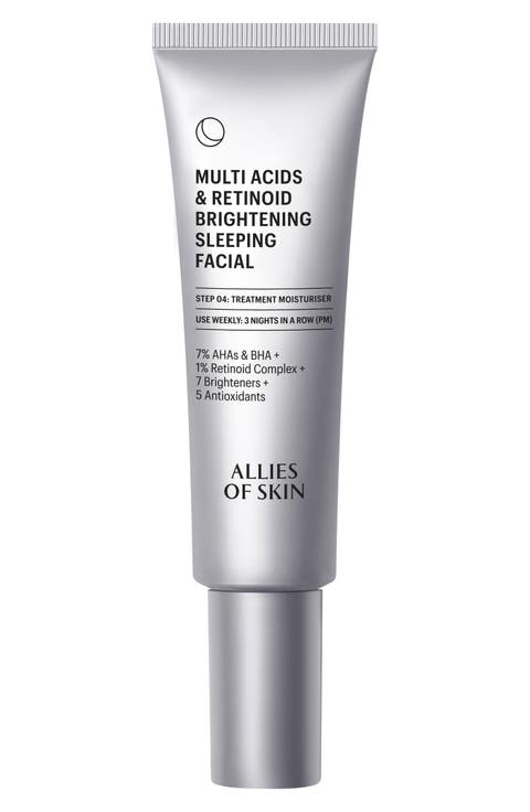 Multi Acids & Retinoid Brightening Sleep Facial