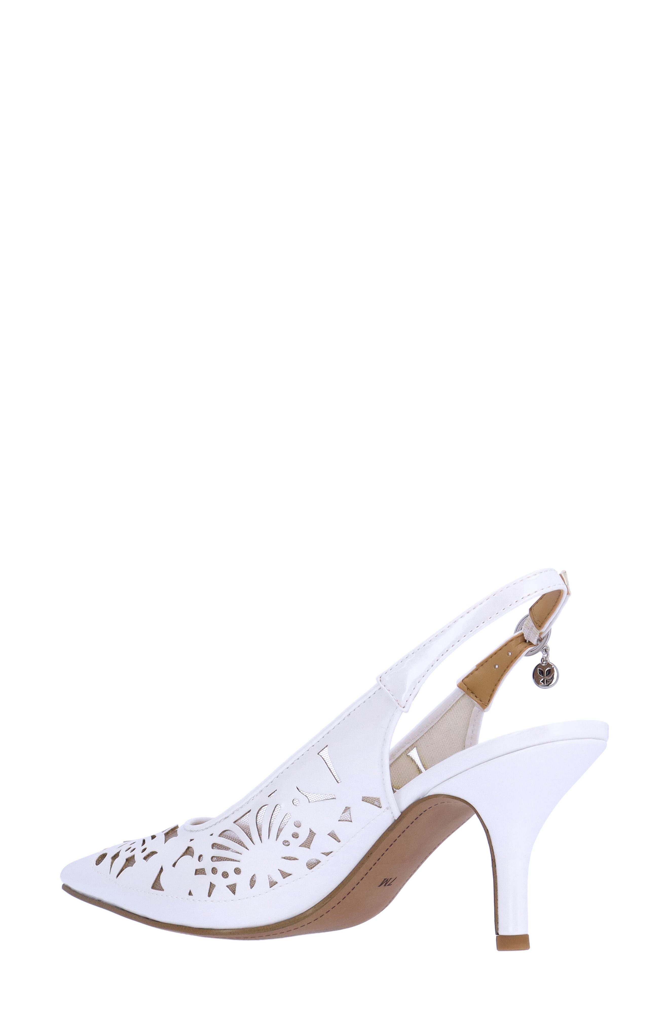Vanani Slingback Pointed Cap Toe Pump - image 4