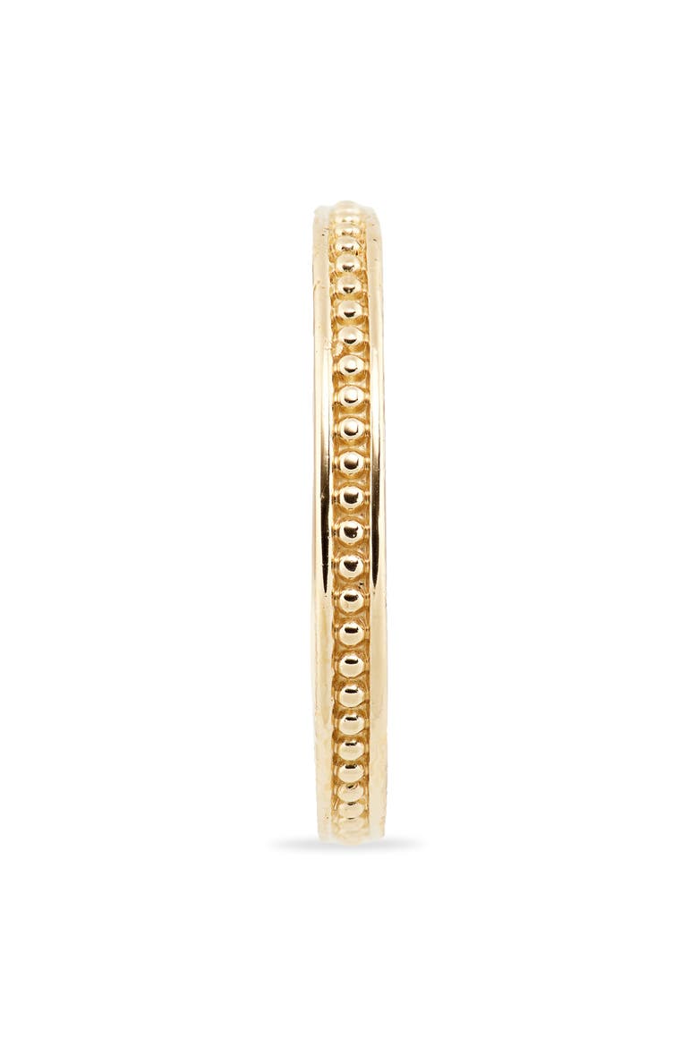 BLG 14K Gold Textured Stackable Ring (Nordstrom Exclusive), Alternate, color, 14K YELLOW GOLD