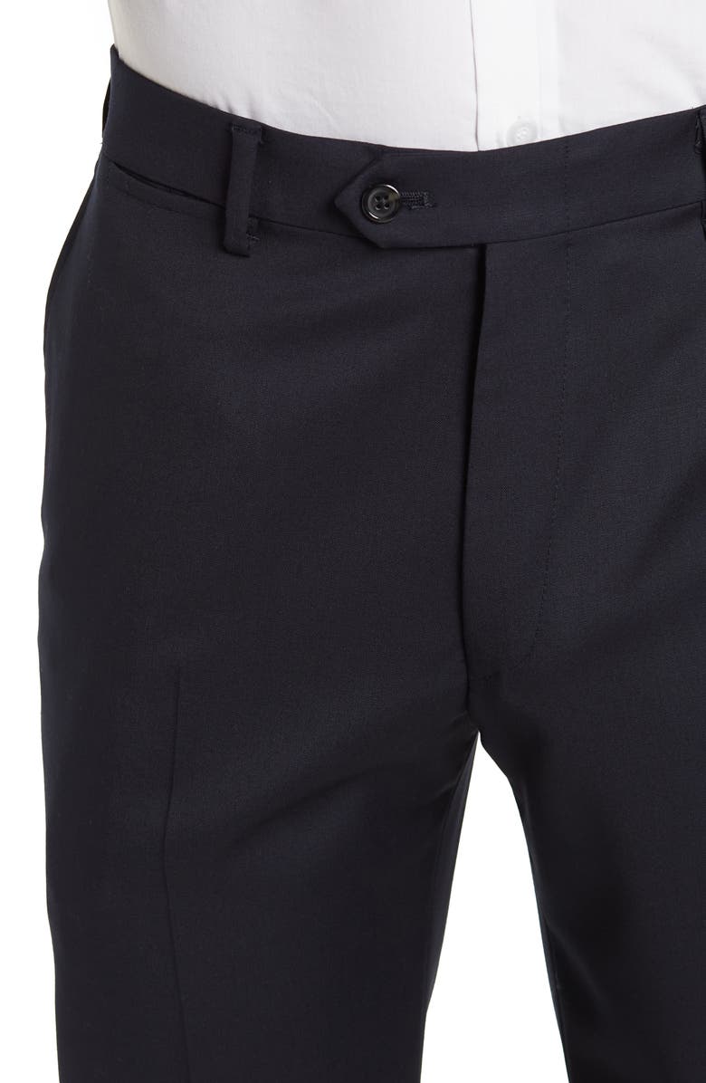 Hart Schaffner Marx New York Notch Collar Two Button Wool Suit, Alternate, color, 