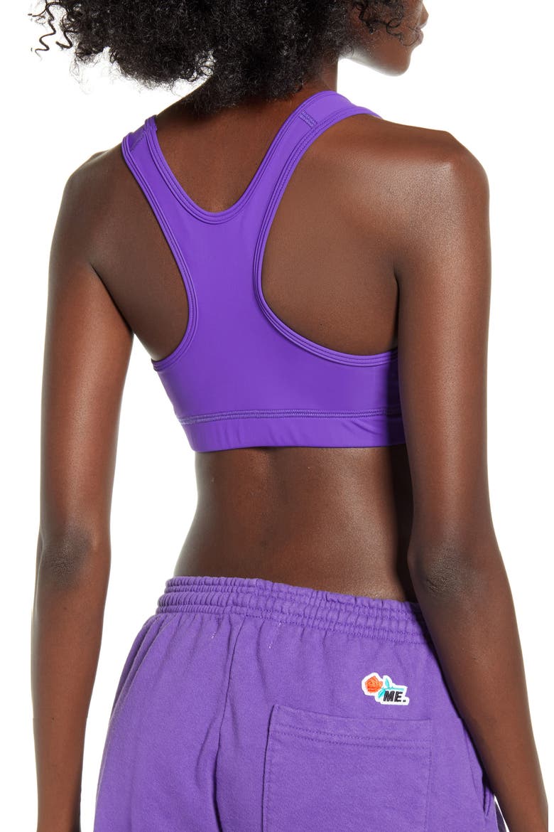 ME. Sports Bra, Alternate, color, GRAPE