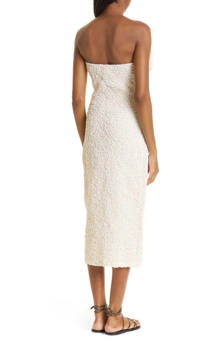 Mara Hoffman Mona Organic Cotton Strapless Dress, Alternate, color,