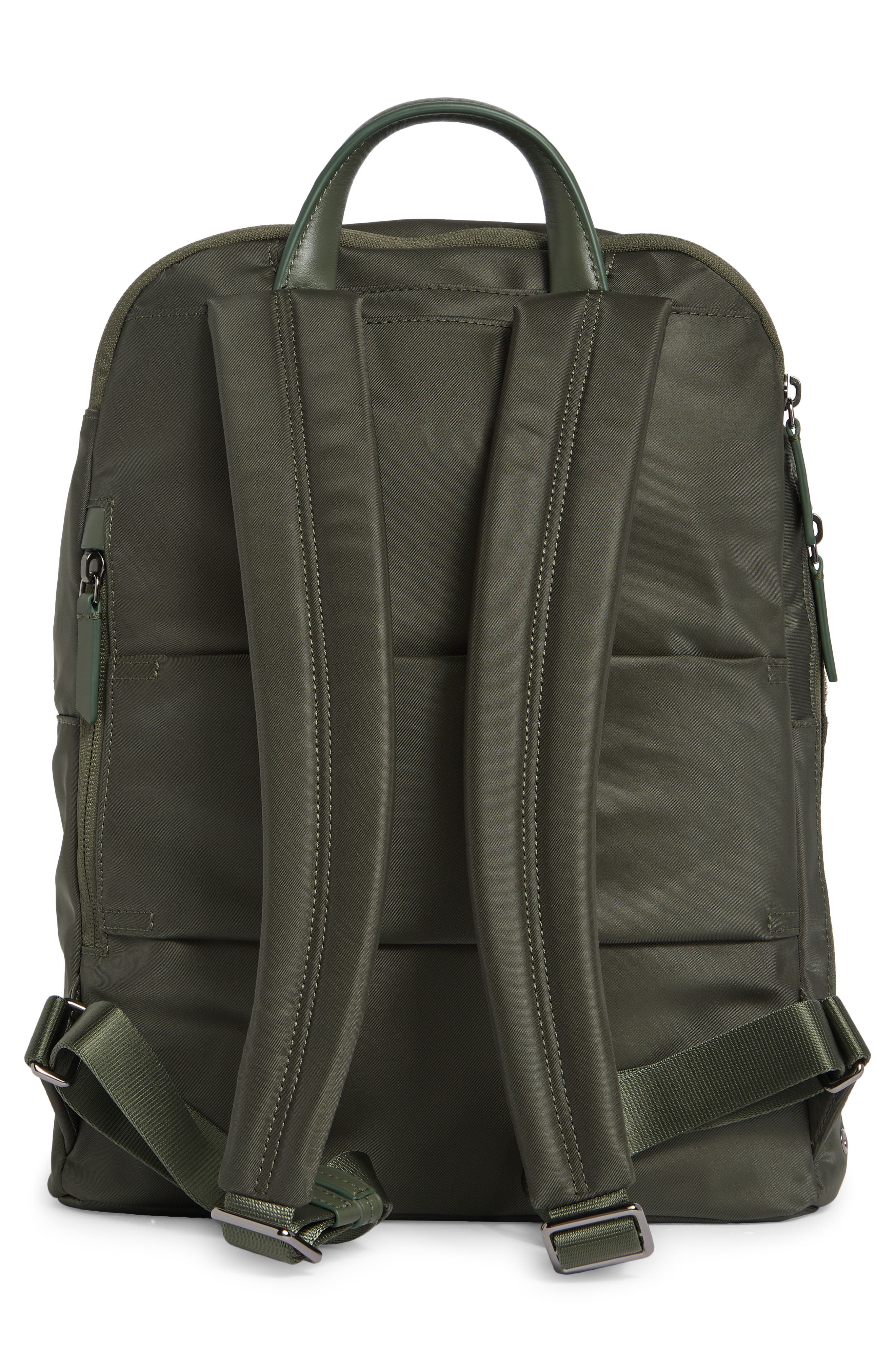 Harriet Nylon Backpack, Alternate, color, IVY GREEN
