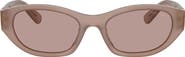 Miu Miu 53mm Irregular Sunglasses