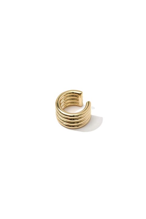 14kt Gold Vermeil Stratis Cuff