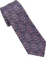 Ben Sherman Micro Floral Slim Tie