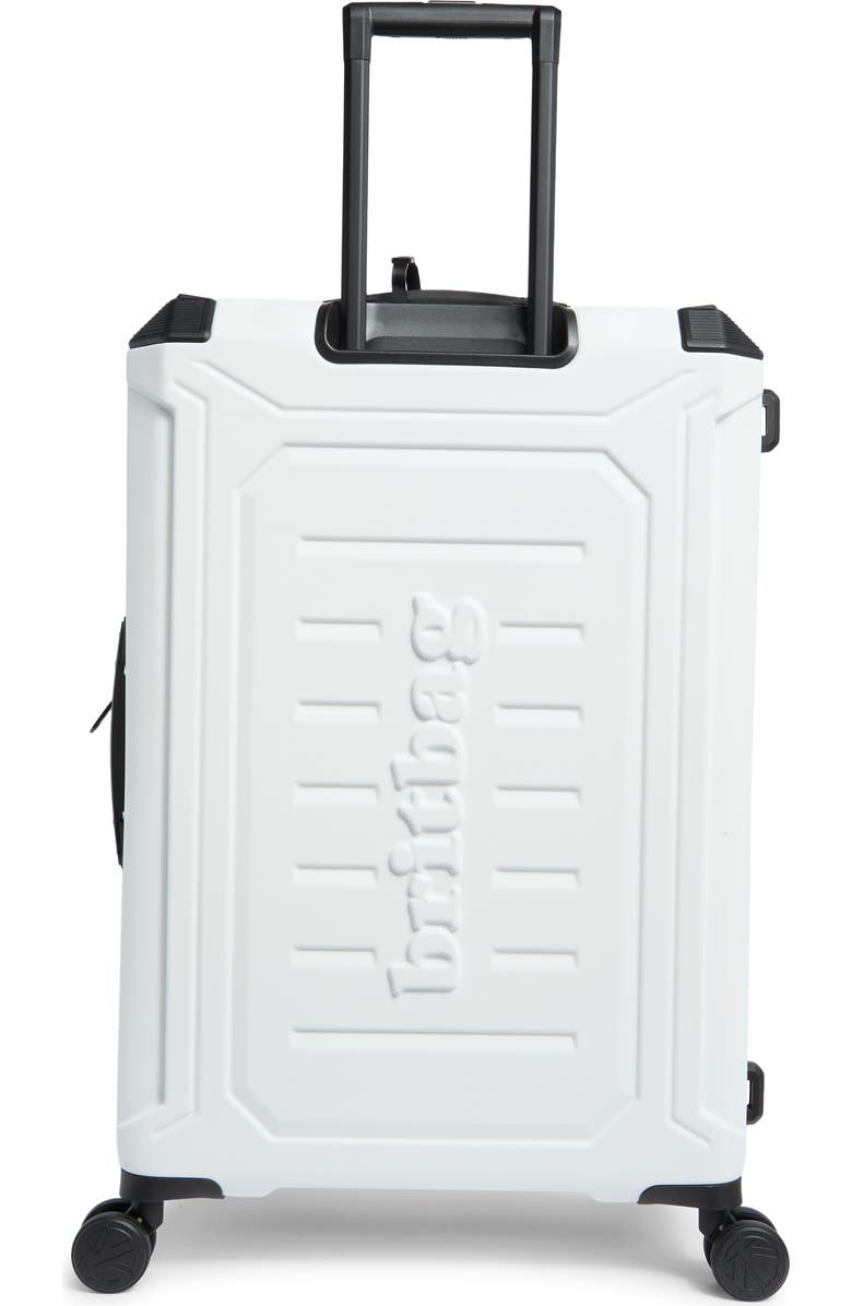 Britbag Stonesfields 27-Inch Hardside Spinner Luggage, Alternate, color, White