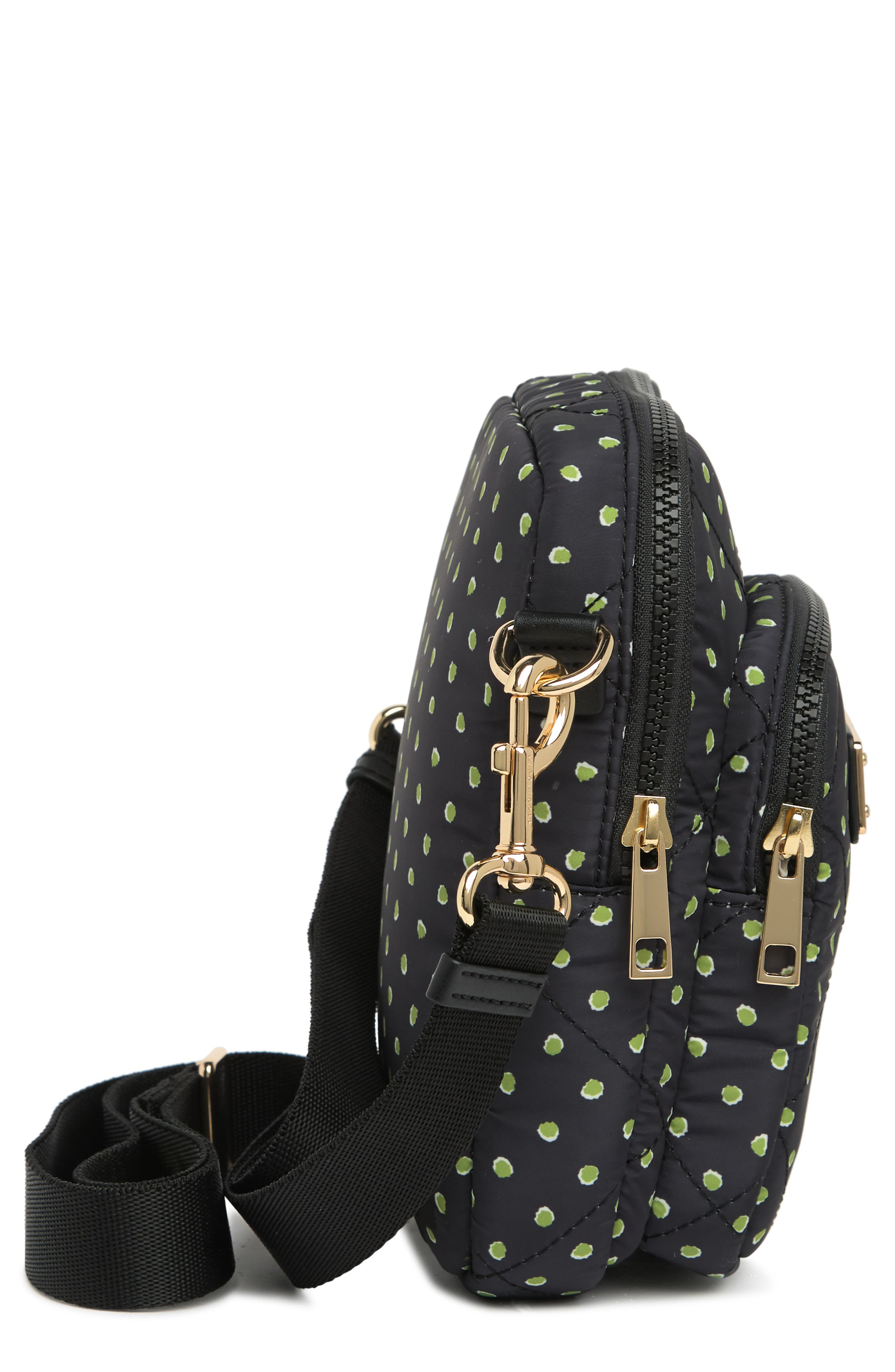 Marc Jacobs N/S Quilted Crossbody Bag, Alternate, color, 