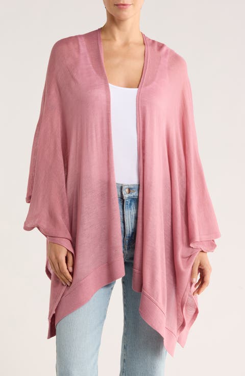 Lightweight Open Knit Topper