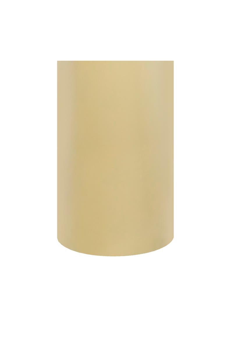 JONATHAN Y Miles 22.75" Mid-Century Modern Metal Sleek Cylinder Drink Table and Decorative End Table, Alternate, color, Almond