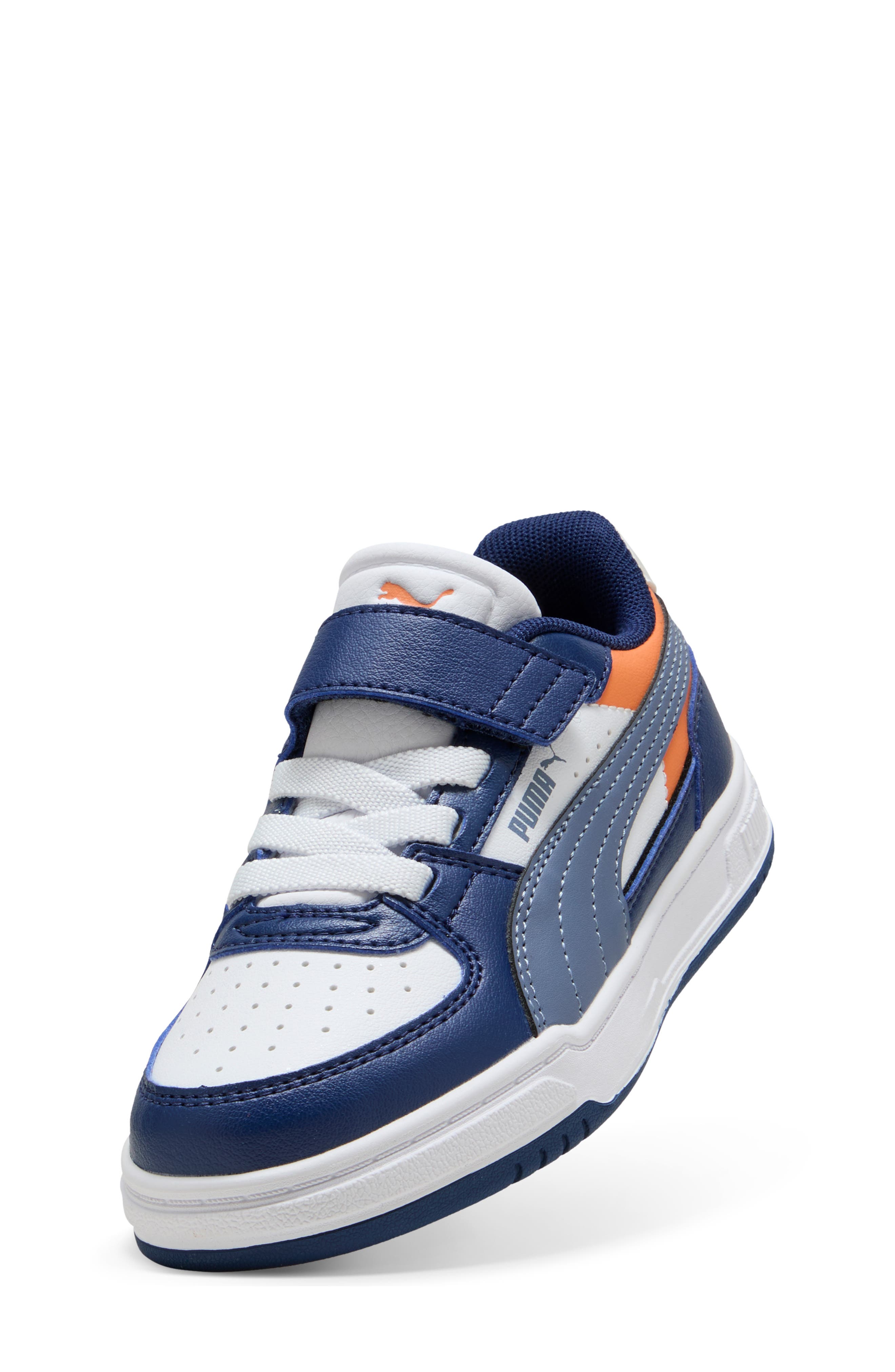 PUMA Kids' Caven III Sneaker, Alternate, color, Blue Jewel/ Gray Sky/ White