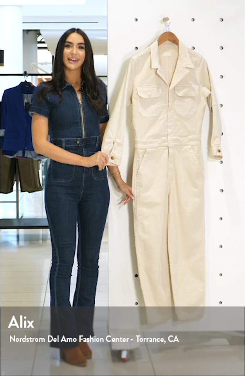 The Fixer Utility Jumpsuit, sales video thumbnail