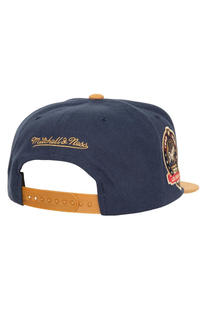 Mitchell & Ness Men's Mitchell & Ness Navy Los Angeles Dodgers Work It Snapback Hat, Alternate, color, 