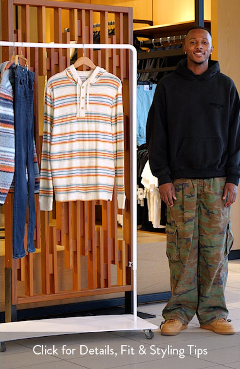 Sunwashed Organic Cotton Slub Hoodie, sales video thumbnail