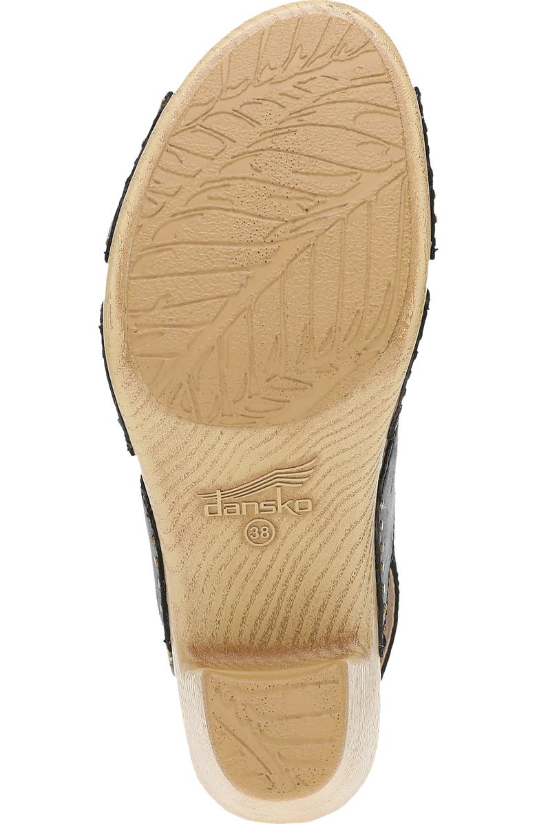Dansko Tatiana Sandal, Alternate, color, Black