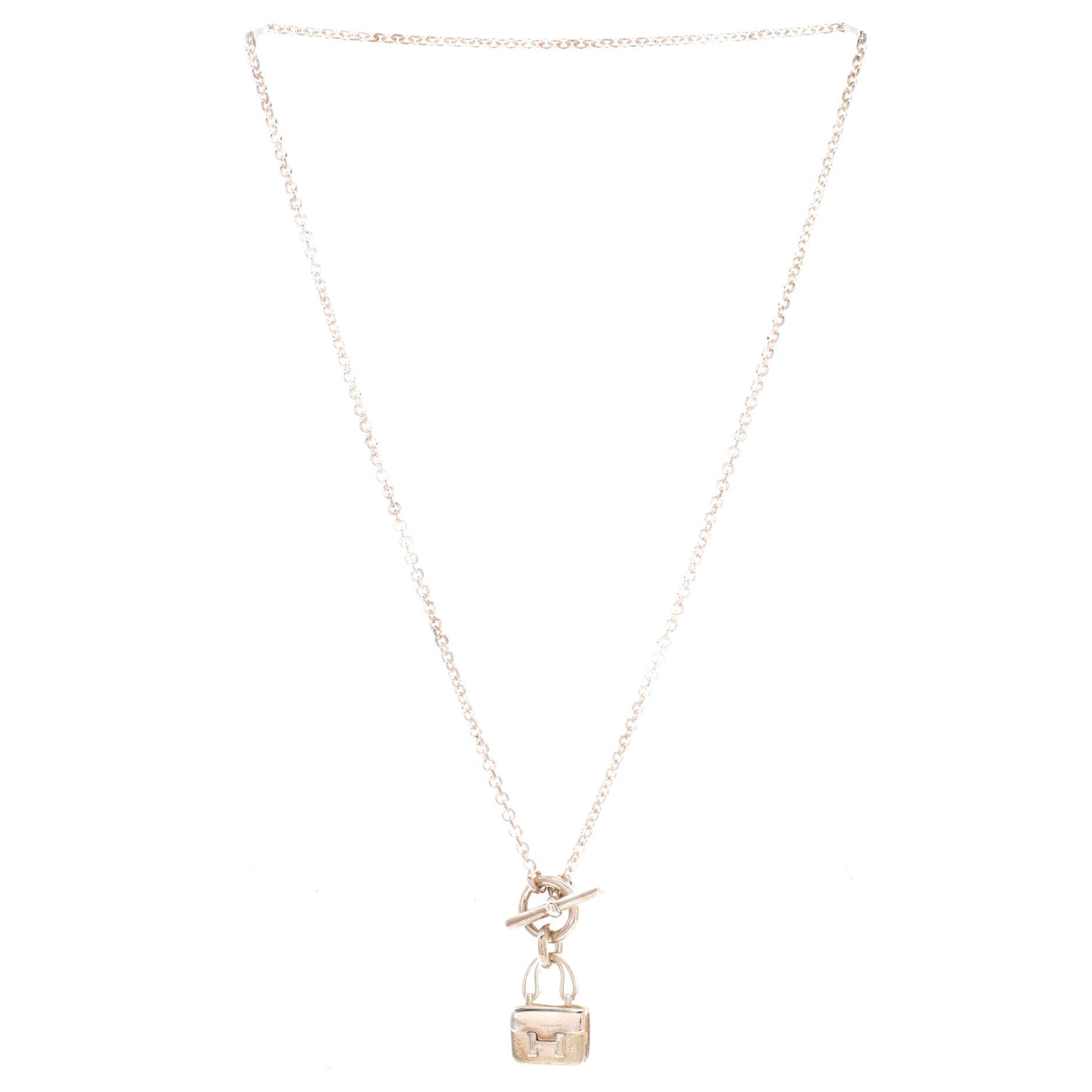 Amulettes Constance Pendant NM Necklace Sterling Silver, Alternate, color, Metallic Silver