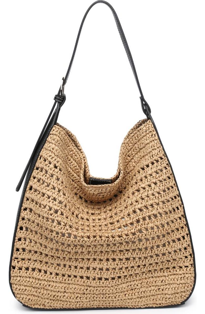 MODA LUXE Savannah Hobo, Alternate, color, Black Natural