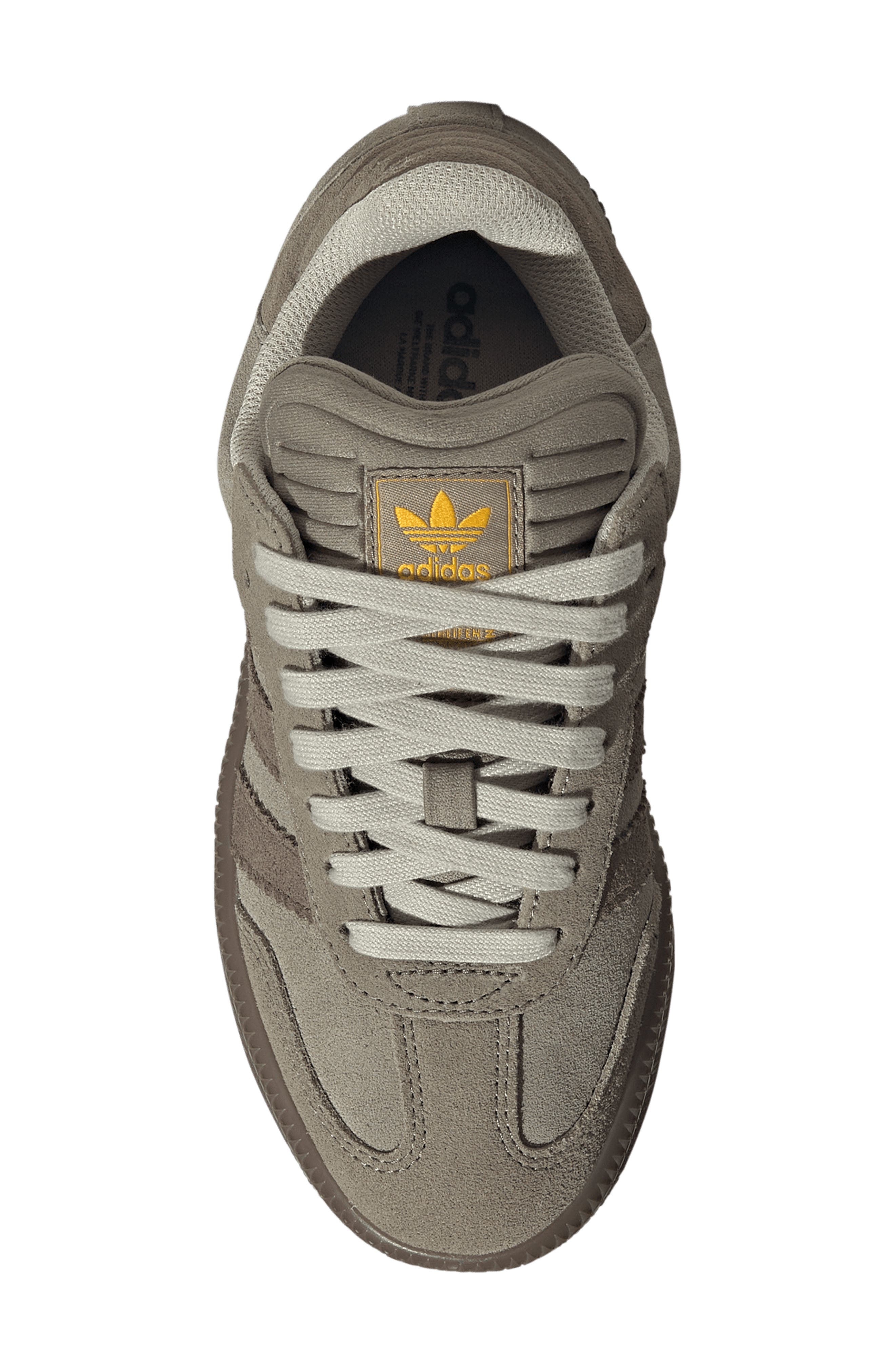 adidas Kids' Samba XLG Sneaker, Alternate, color, Pebble/ Earth/ Clay