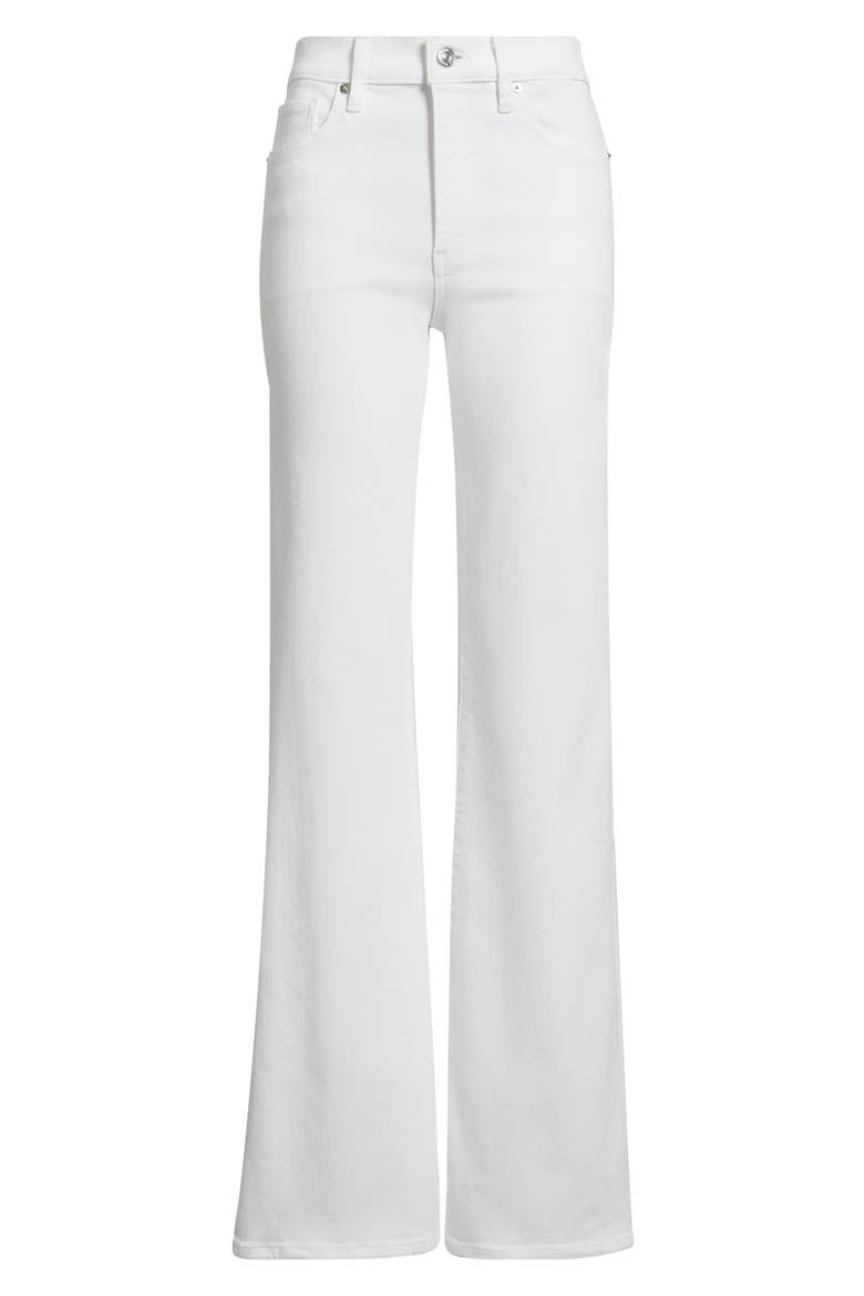 The Icon Flare Jeans, Alternate, color, WHITE