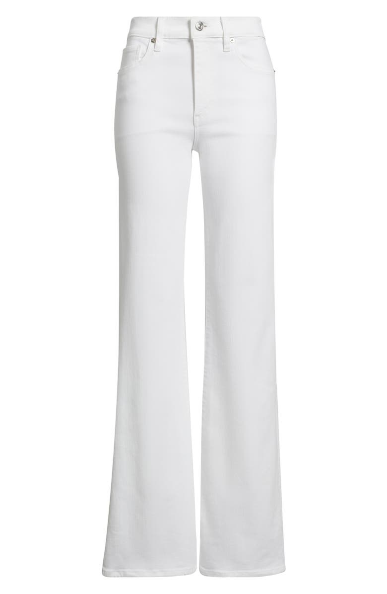 FRAME The Icon High Waist Flare Jeans, Alternate, color, White