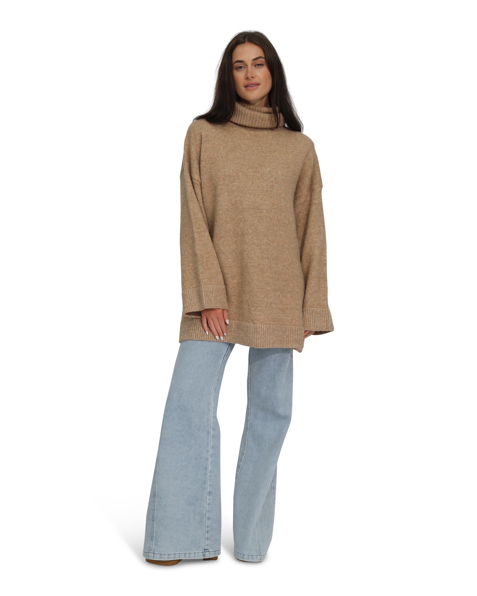 Cuddle Me Oversized Tunic Sweater - image 3