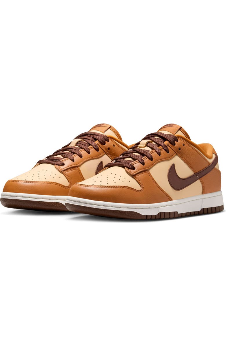 Nike Dunk Low SE Basketball Sneaker, Main, color, Desert Ochre/ Fauna/ Vanilla