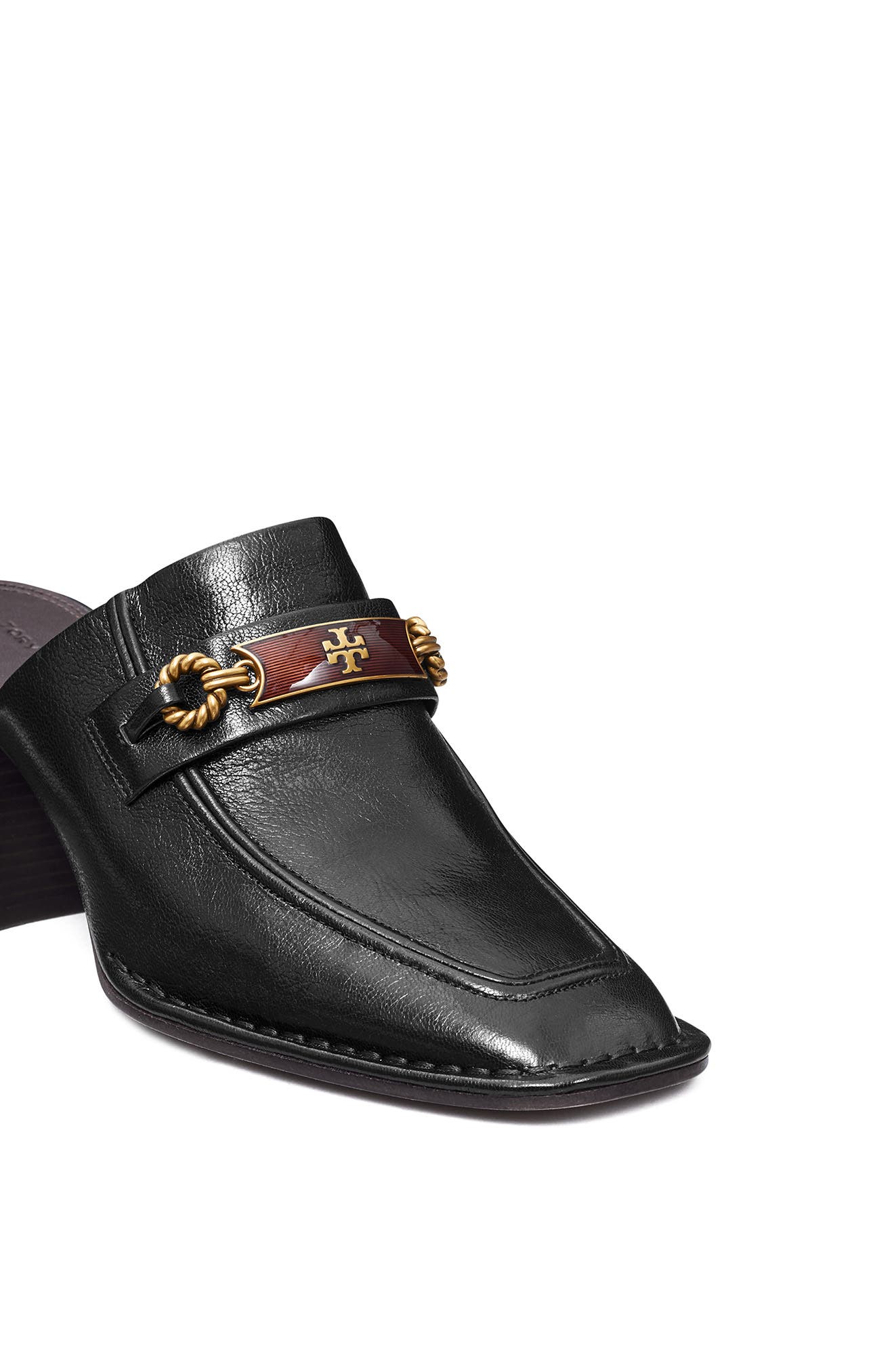 Tory Burch Perrine Mule, Alternate, color, Perfect Black