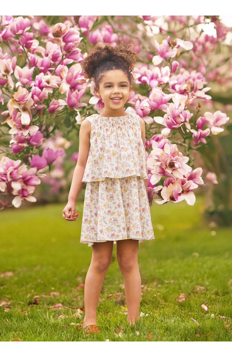 Mabel + Honey Audrey Sleeveless Dress, Alternate, color, Floral, Beige