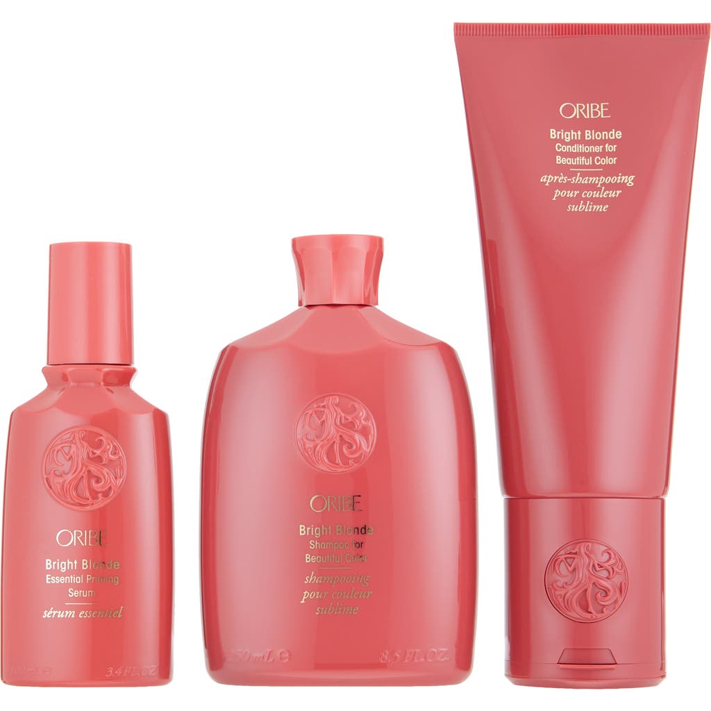Oribe Bright Blond Hair Care Set In No Color