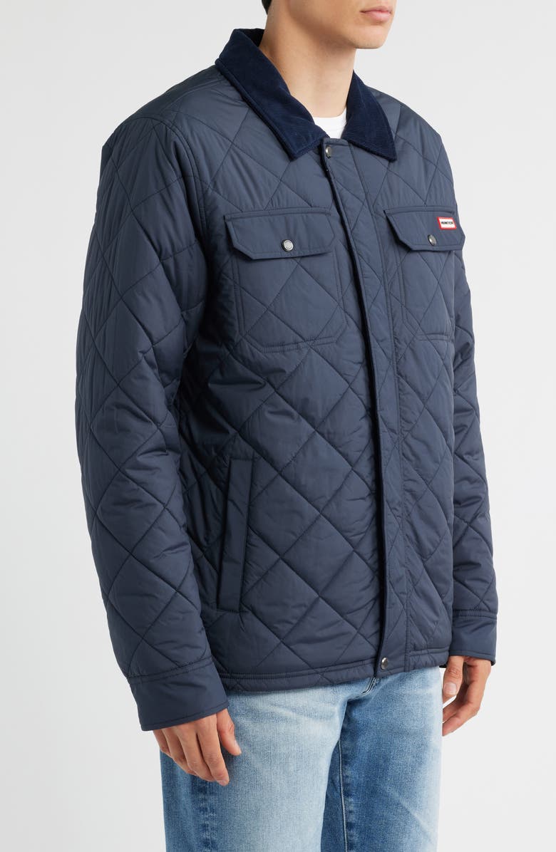 Hunter Bell Quilted Barn Jacket, Alternate, color, Naval Academy