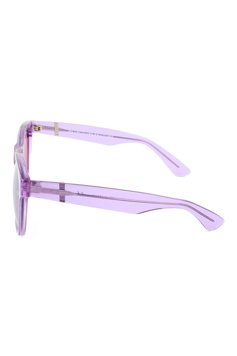 55mm Square Sunglasses, Alternate, color, PURPLE