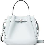 Tory Burch Romy Pebble Leather Bucket Bag