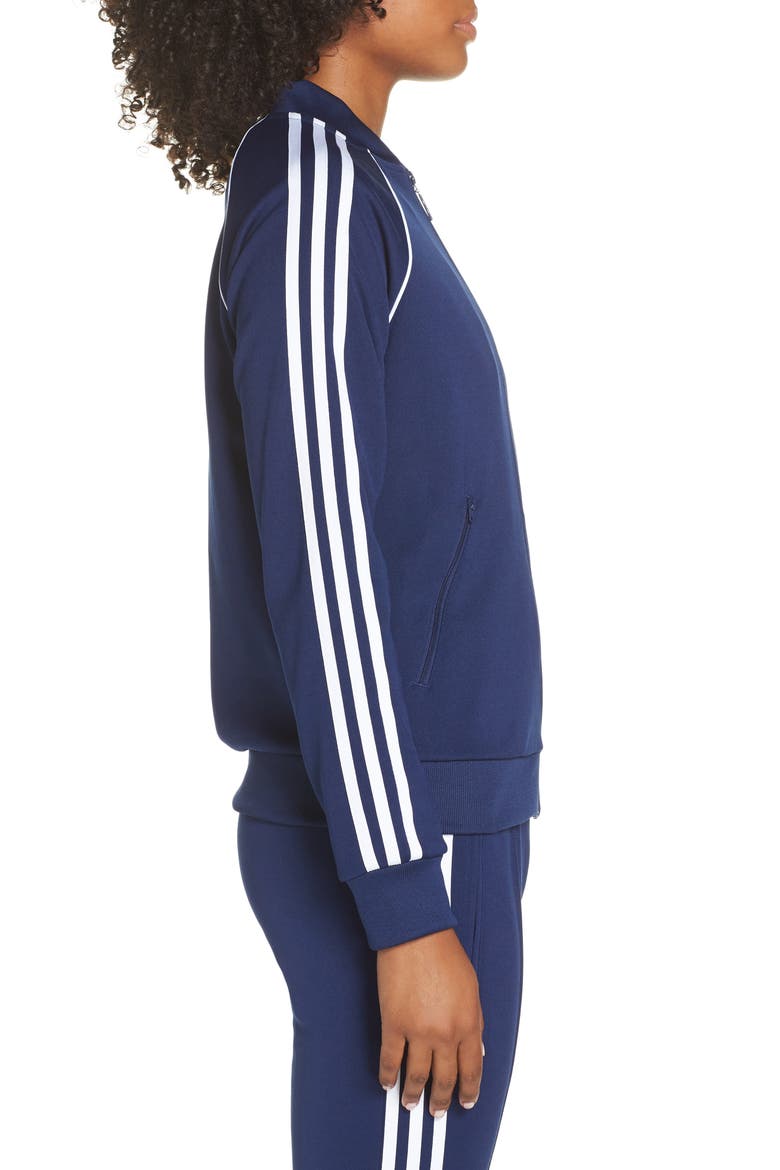 adidas SST Track Jacket, Alternate, color, DARK BLUE