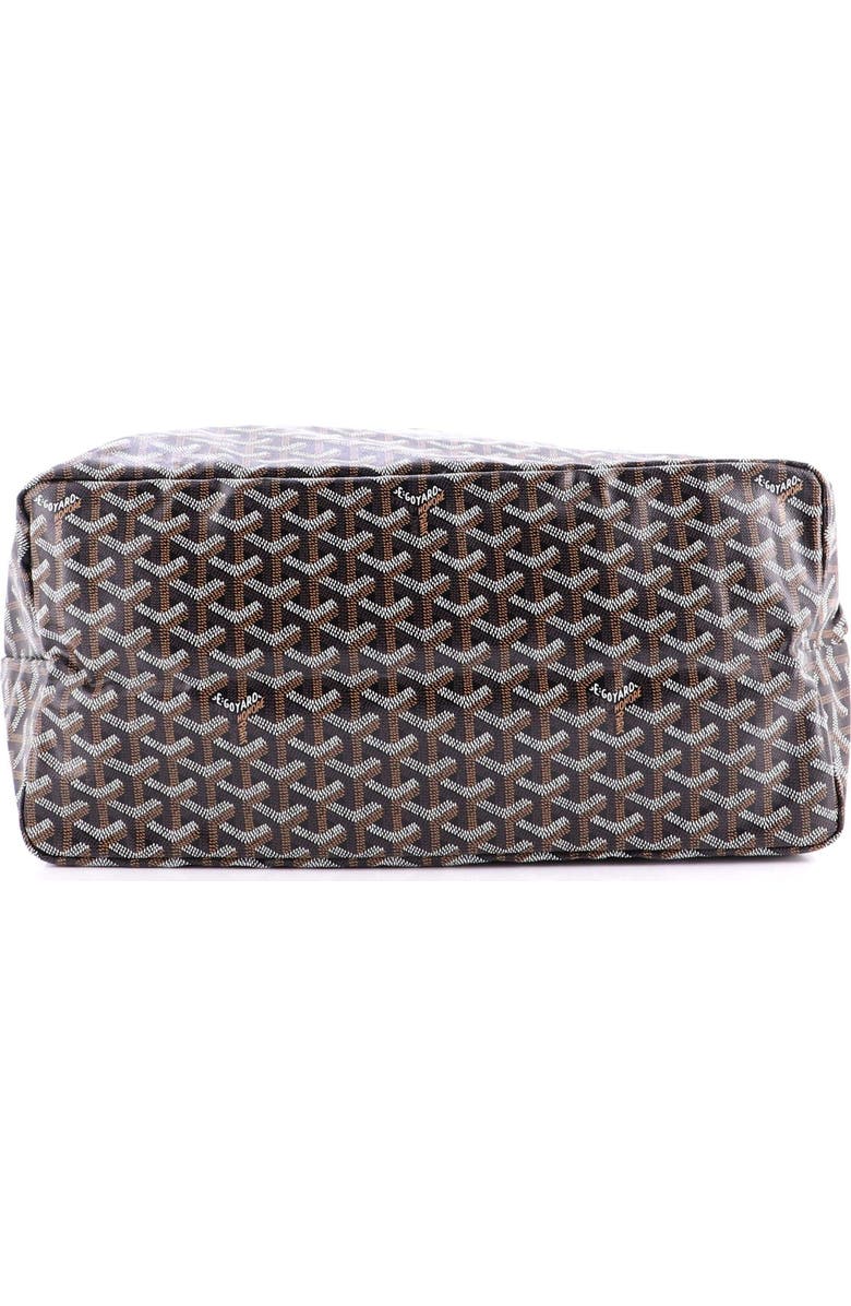 Pre-Owned Goyard Saint Louis Tote Coated Canvas GM, Alternate, color, Brown