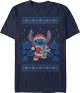 Lilo & Stitch Men's Christmas with Scrump Graphic Tee