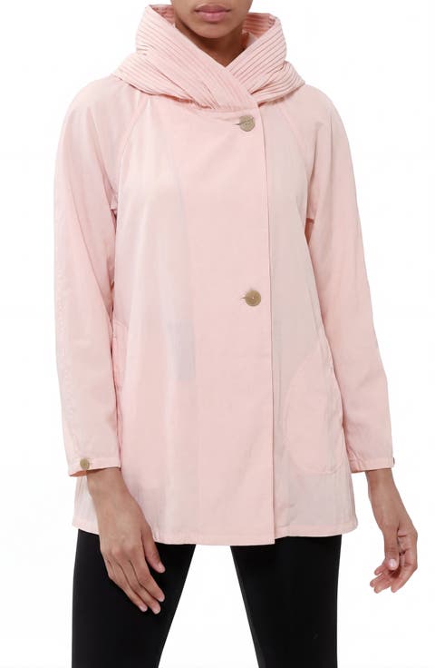 Mini Donatella Reversible Hooded Raincoat