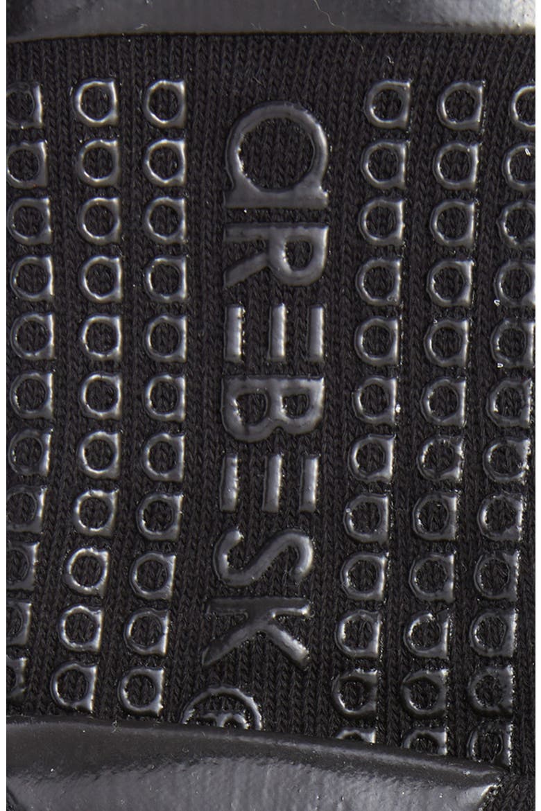 Moto 2-Pack No-Slip Open Toe Socks, Alternate, color, BLACK / BLACK