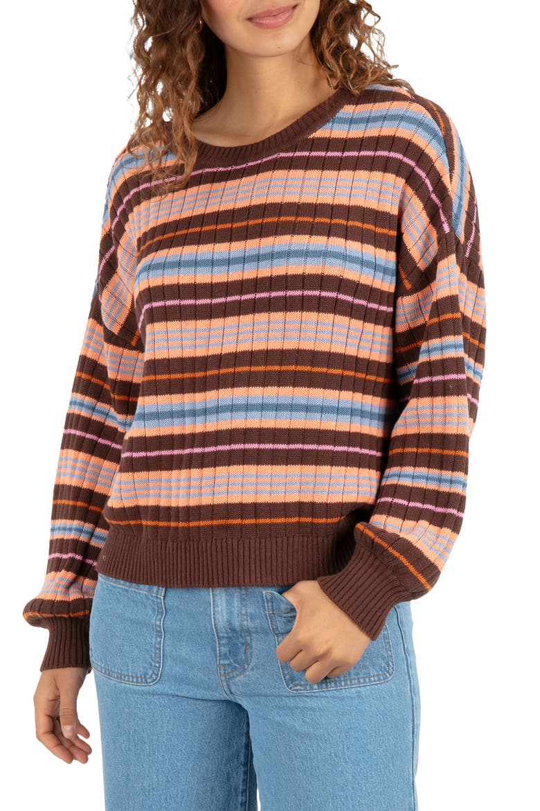 Tide Wrangler Crewneck Sweater, Main, color, CAPPUCINO
