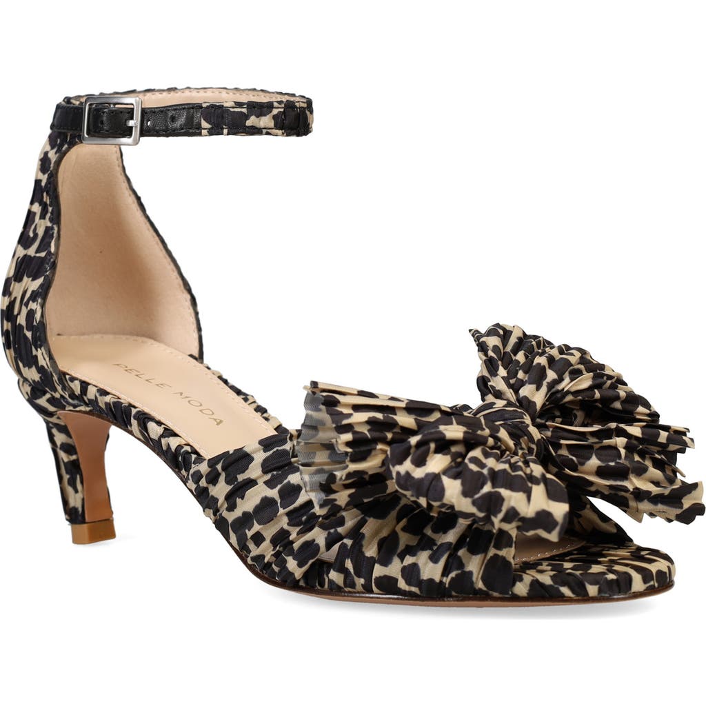 Pelle Moda Utika Ankle Strap Kitten Heel Sandal