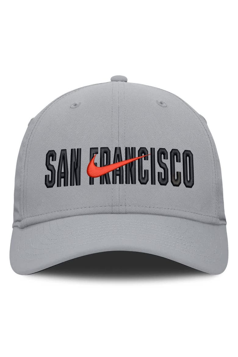 Men's Nike  Gray San Francisco Giants Primetime Rise Dri-FIT Flex Hat, Alternate, color, Gray