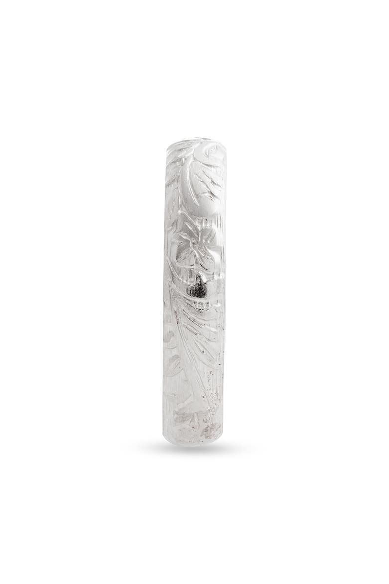 Slim Flora Ring, Alternate, color, STERLING SILVER