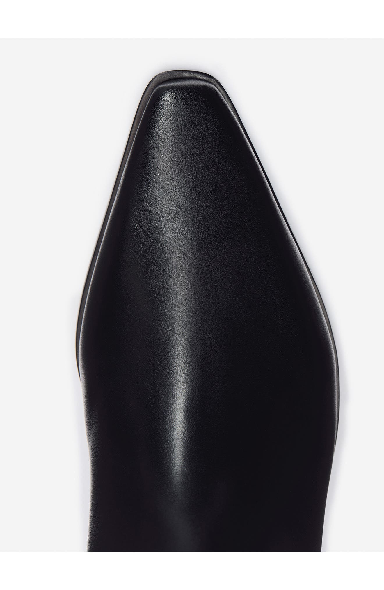 Reformation Dominique Knee High Boot, Alternate, color, Black Leather